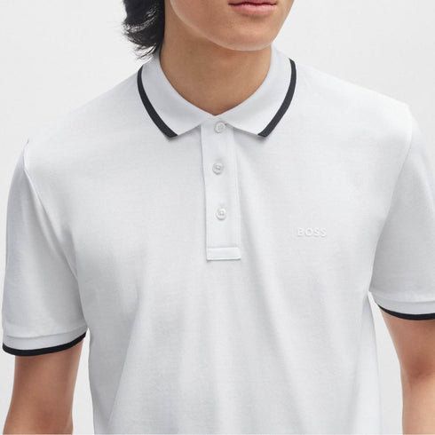 POLO BLANCO PARLAY BOSS